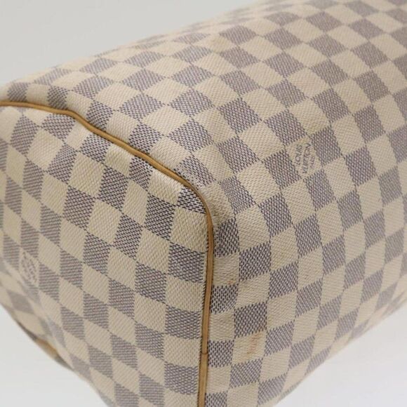 LOUIS VUITTON Damier Azur Speedy 30 Hand Bag - Picture 15 of 15